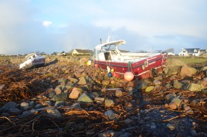 Boats Washed Up