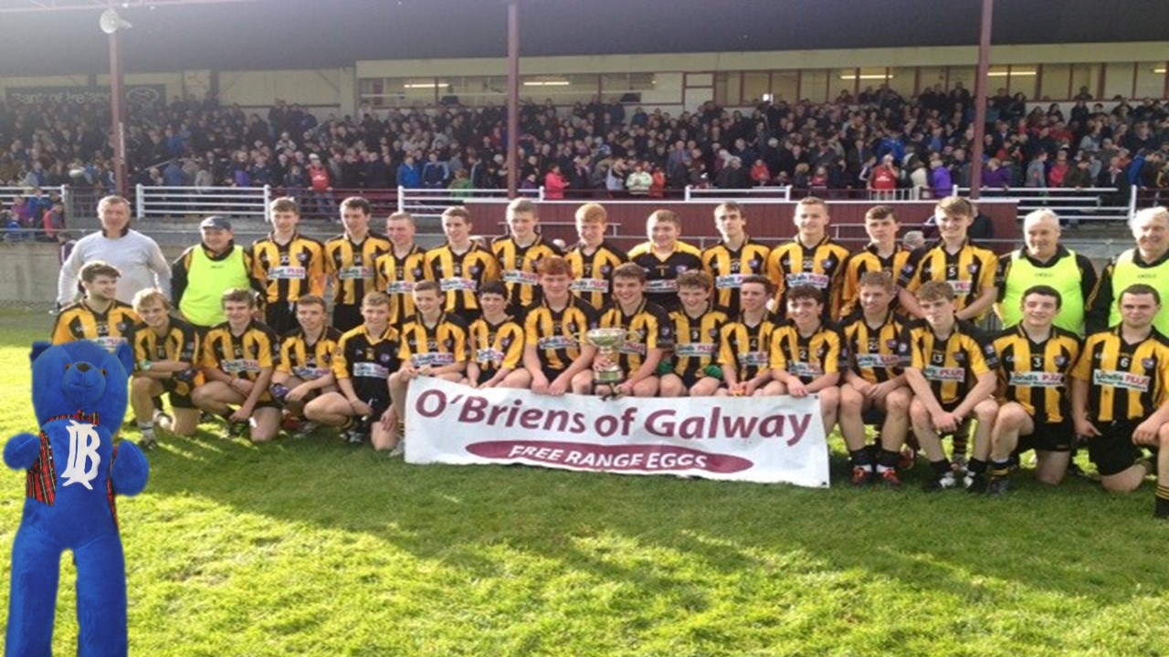 All The Congratulations In The World To Mountbellew Moylough Who Won The Minor A Football Final In Tuam On Sunday 19th October.